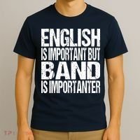 Funny School Marching Band Quote English Joke T-Shirt thumb 3