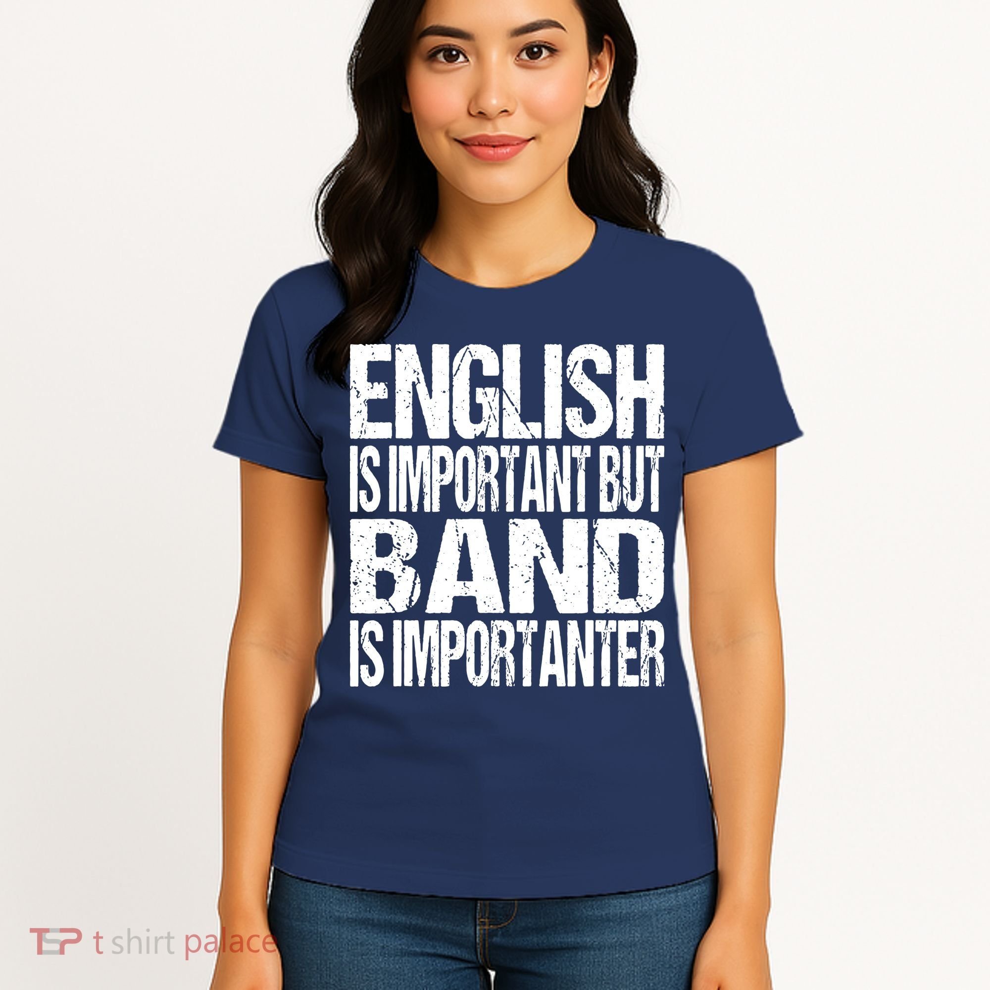 Funny School Marching Band Quote English Joke Women's T-Shirt