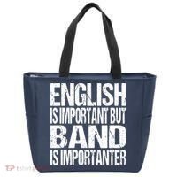 Funny School Marching Band Quote English Joke Tote Bag thumb 0