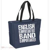 Funny School Marching Band Quote English Joke Tote Bag thumb 2