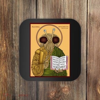 Flying Spaghetti Monster Fsm Pastafarian Coaster