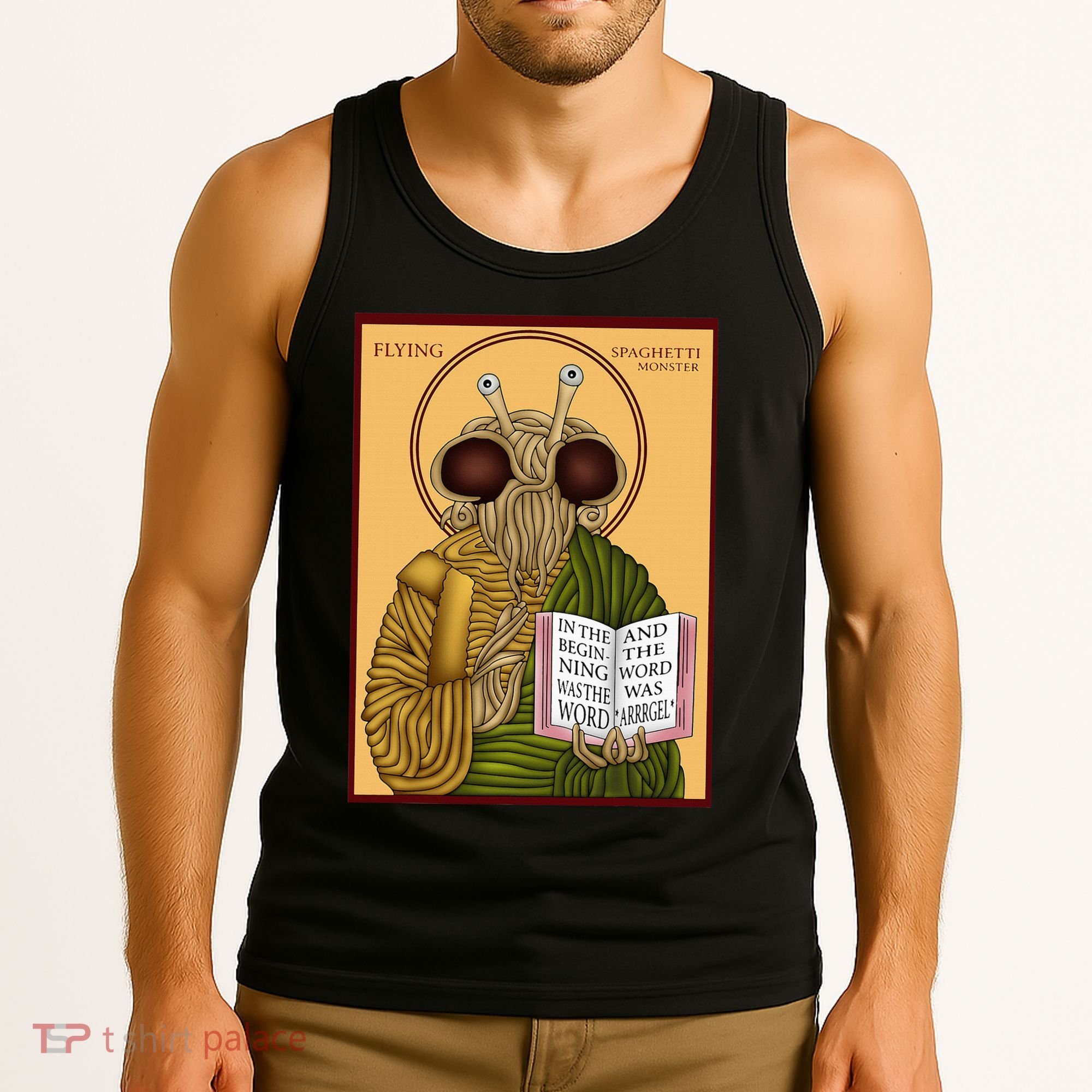 Flying Spaghetti Monster Fsm Pastafarian Tank Top