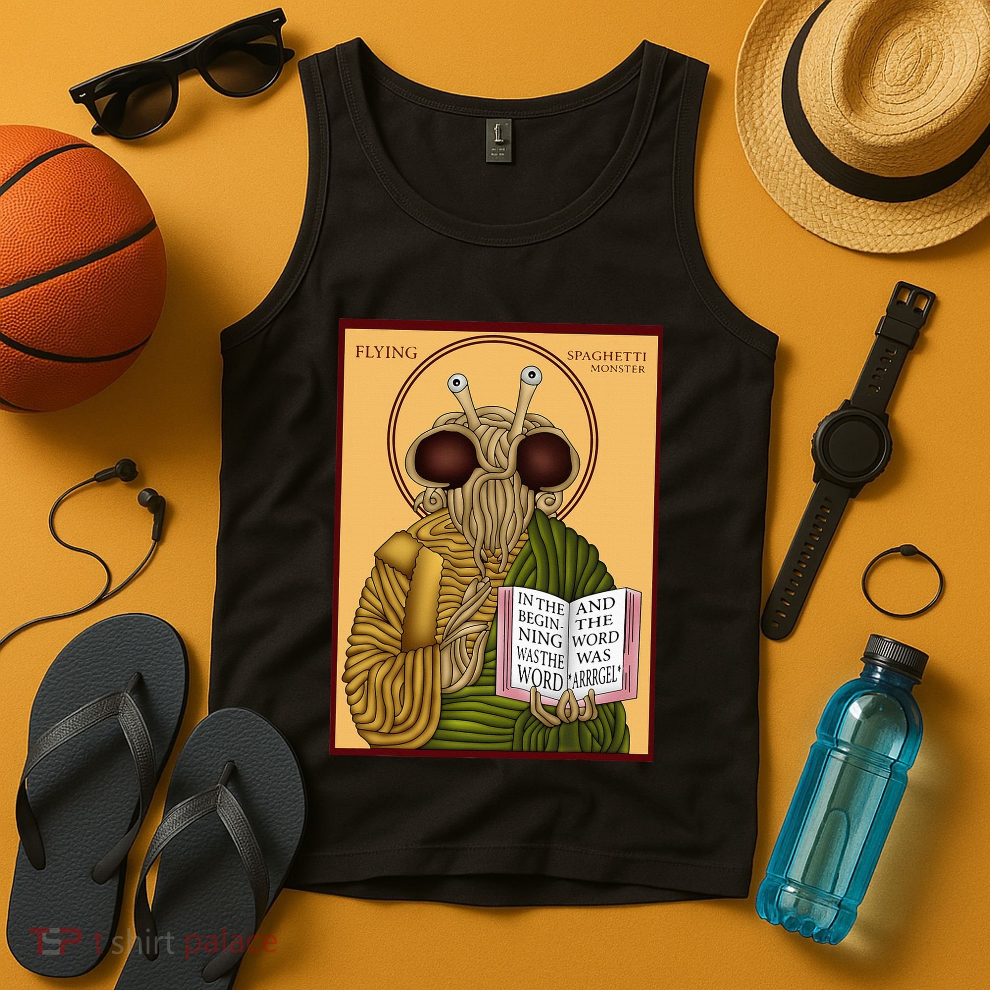Flying Spaghetti Monster Fsm Pastafarian Tank Top