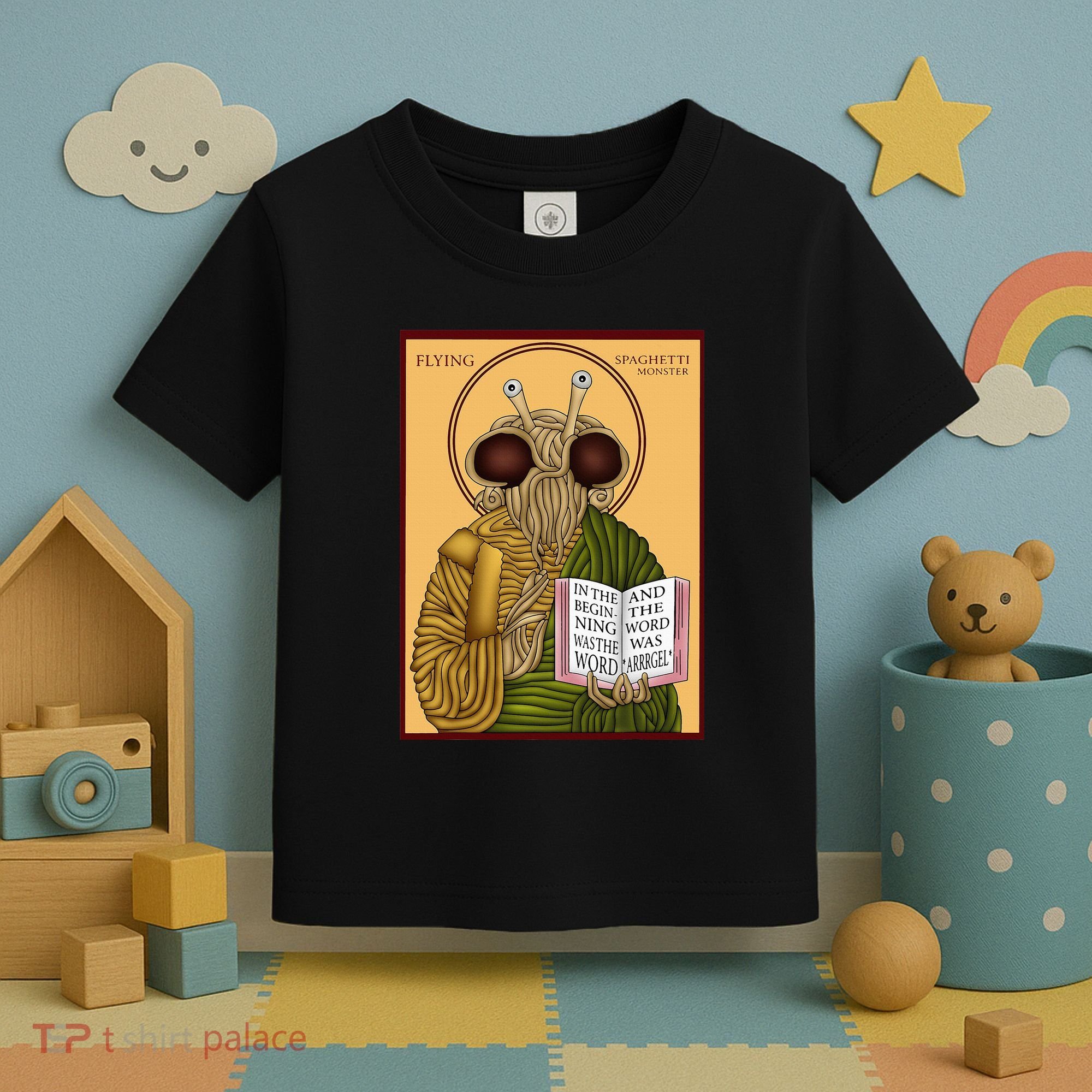 Flying Spaghetti Monster Fsm Pastafarian Toddler T-Shirt