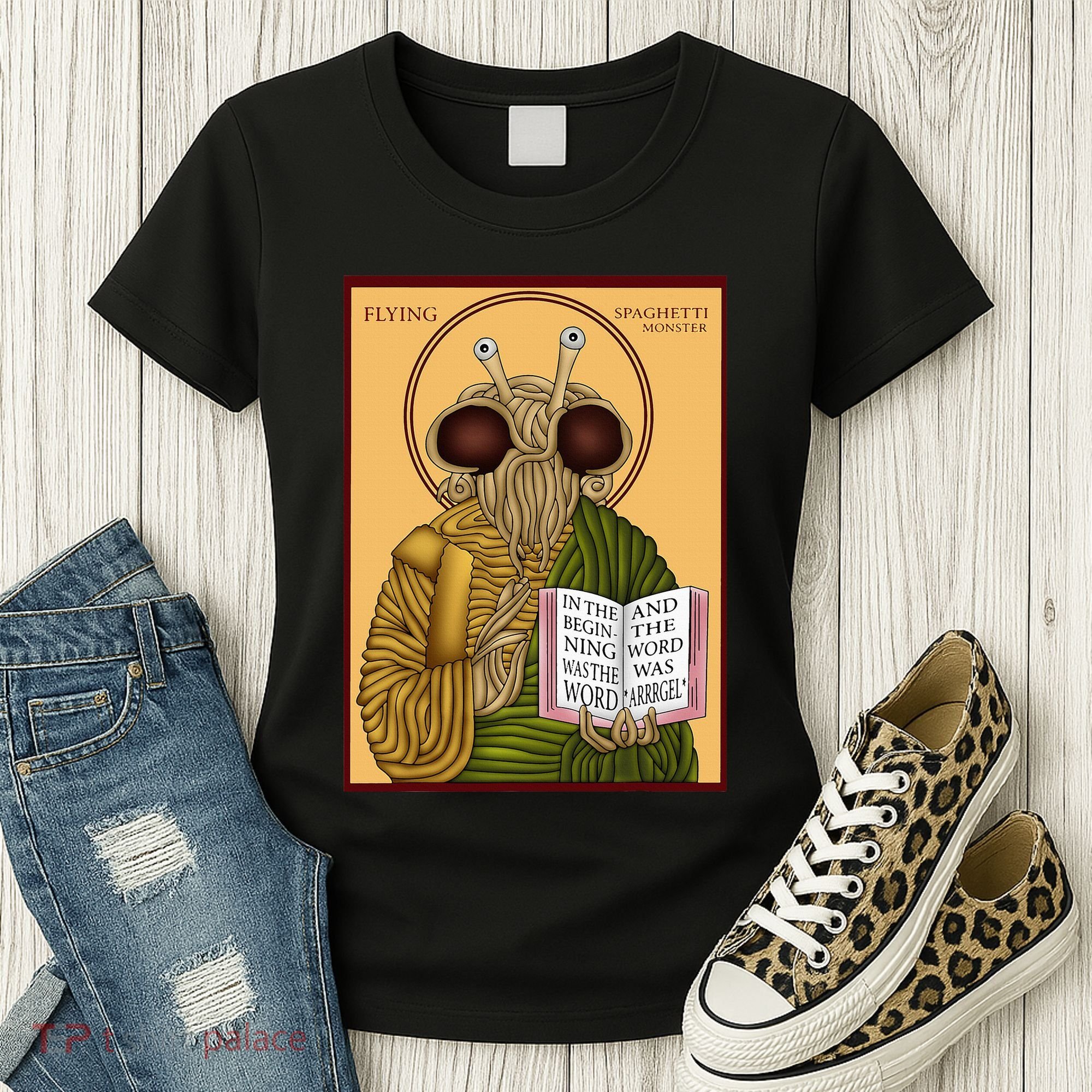 Flying Spaghetti Monster Fsm Pastafarian Women's T-Shirt