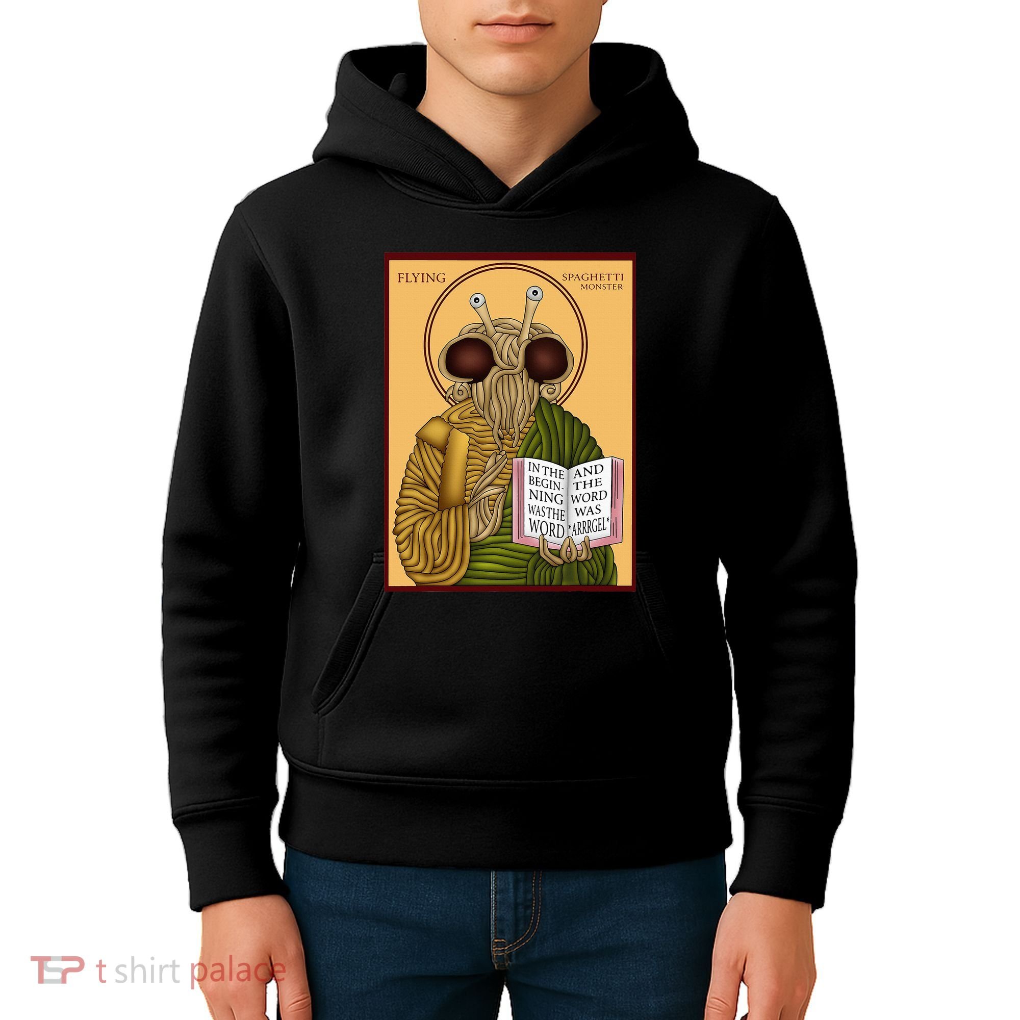 Flying Spaghetti Monster Fsm Pastafarian Kids Hoodie