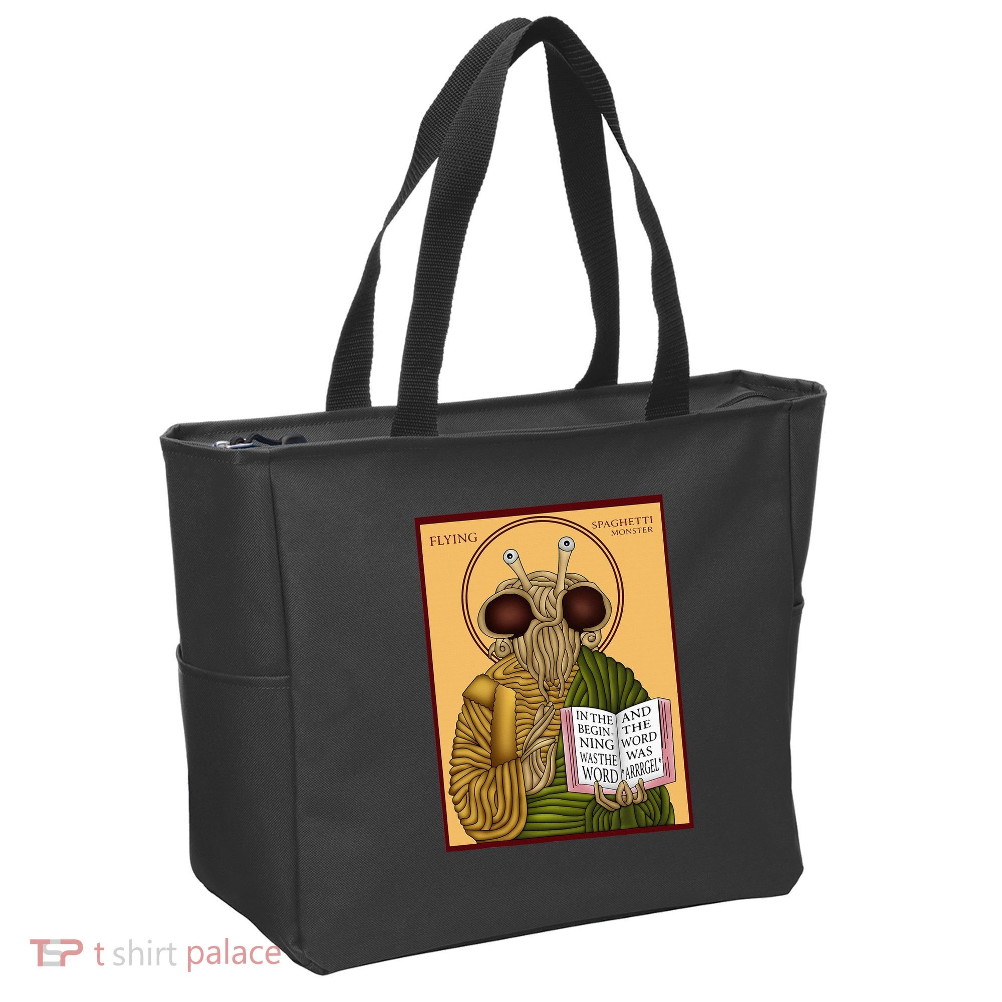Flying Spaghetti Monster Fsm Pastafarian Tote Bag