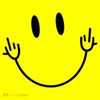 Funny Smiley Middle Finger Smile Face Hat thumb 2