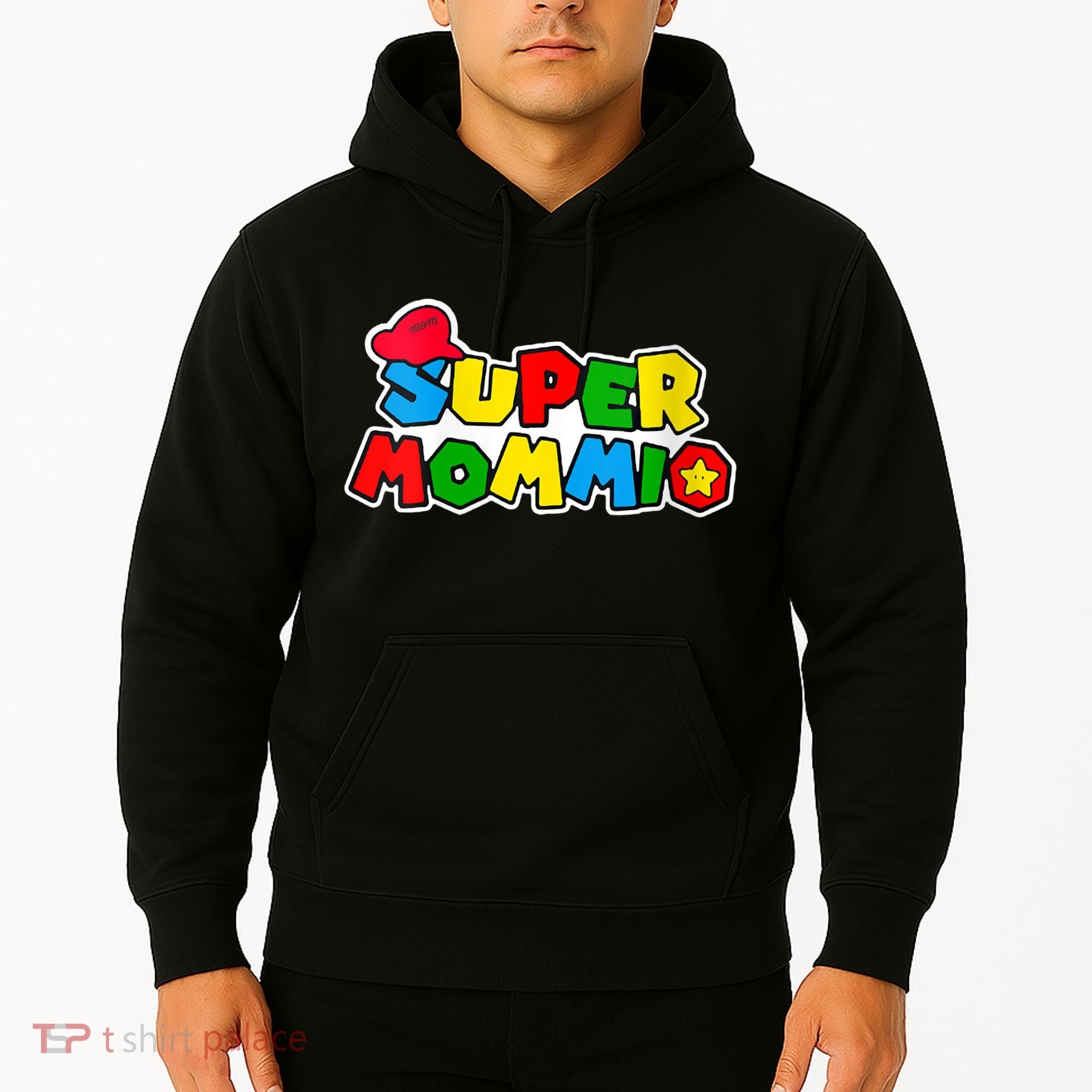Funny Super Mommio Mother's Day Gamer Hoodie