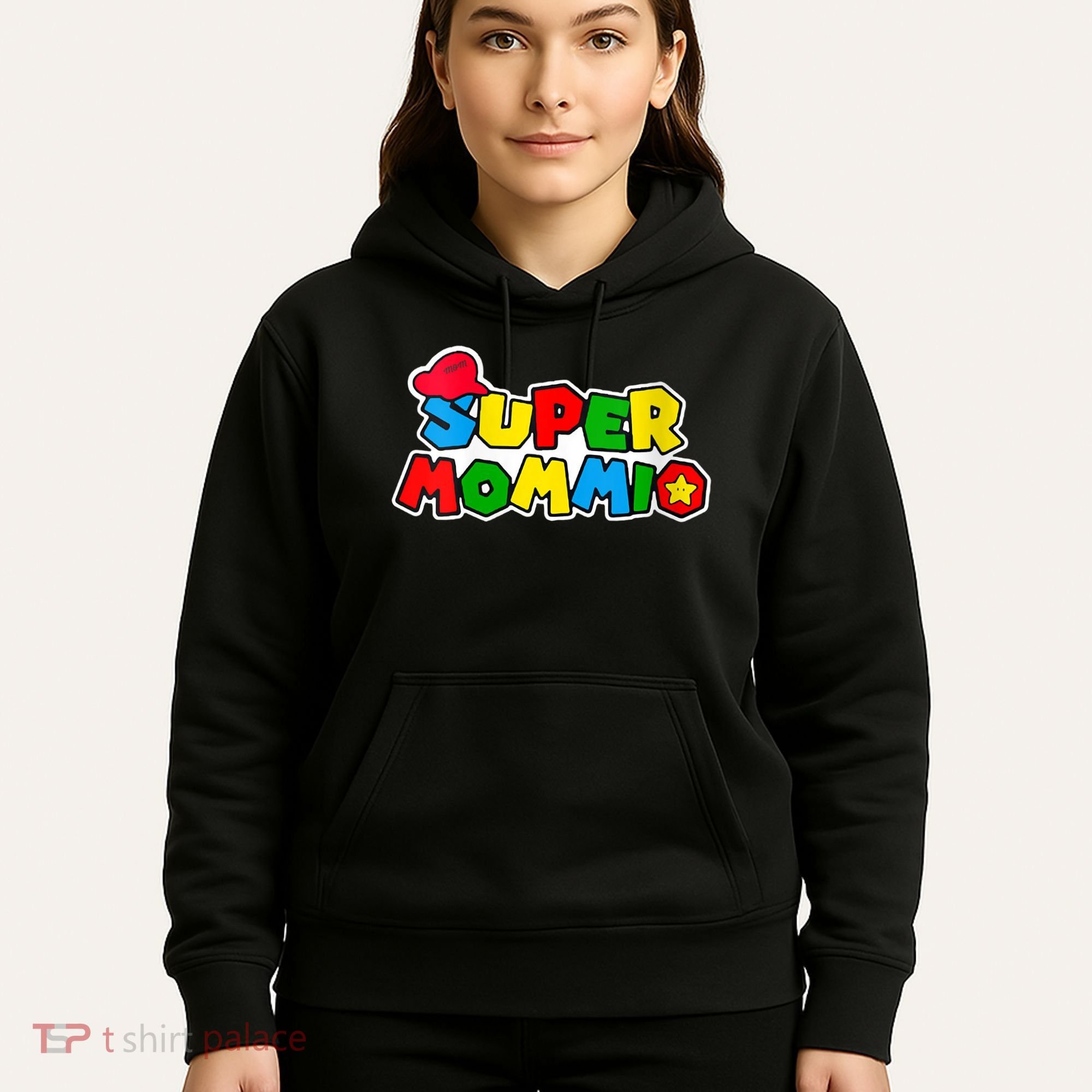 Funny Super Mommio Mother's Day Gamer Hoodie