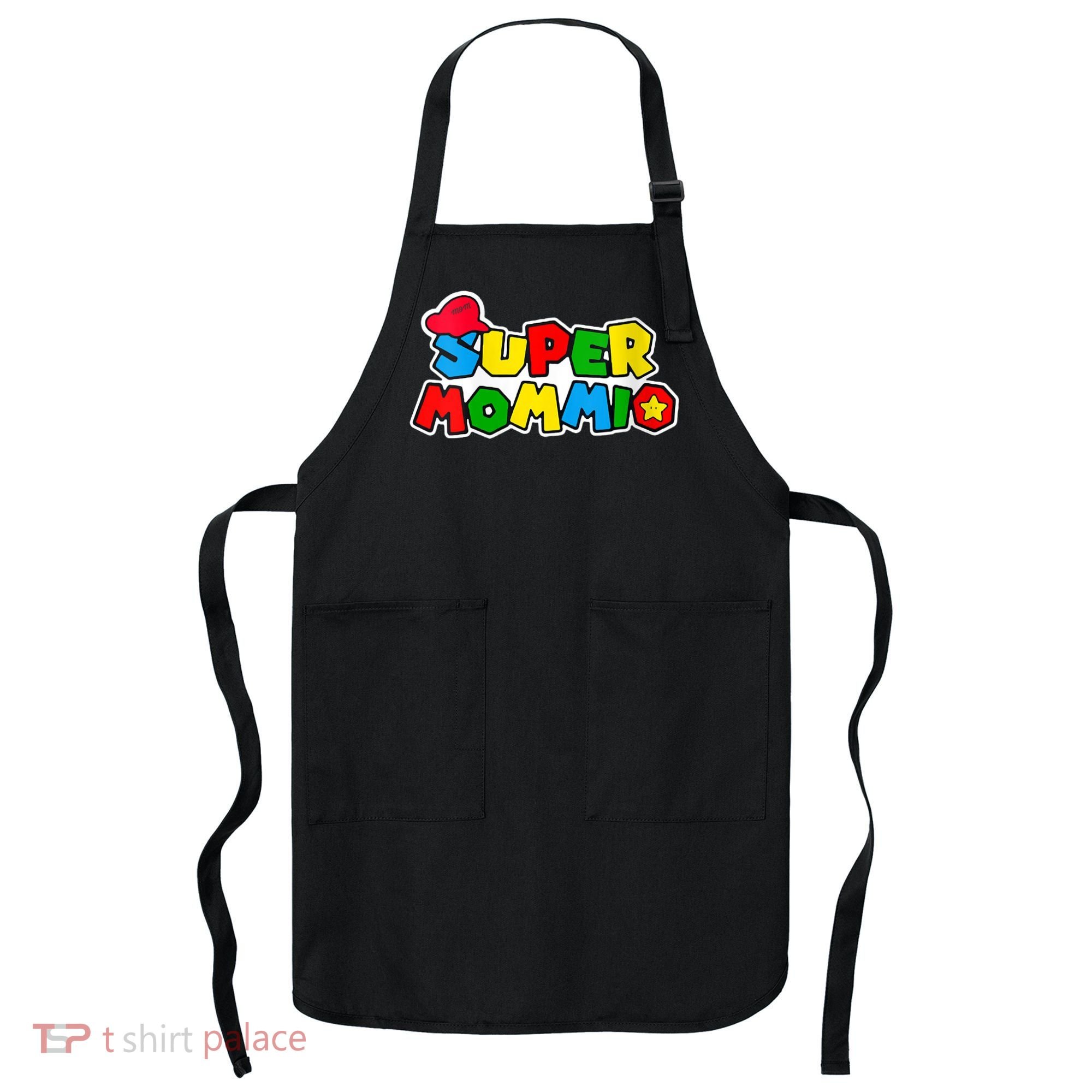 Funny Super Mommio Mother's Day Gamer Apron