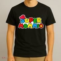 Funny Super Mommio Mother's Day Gamer T-Shirt thumb 3