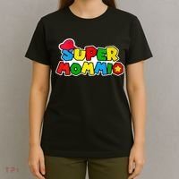 Funny Super Mommio Mother's Day Gamer T-Shirt thumb 4