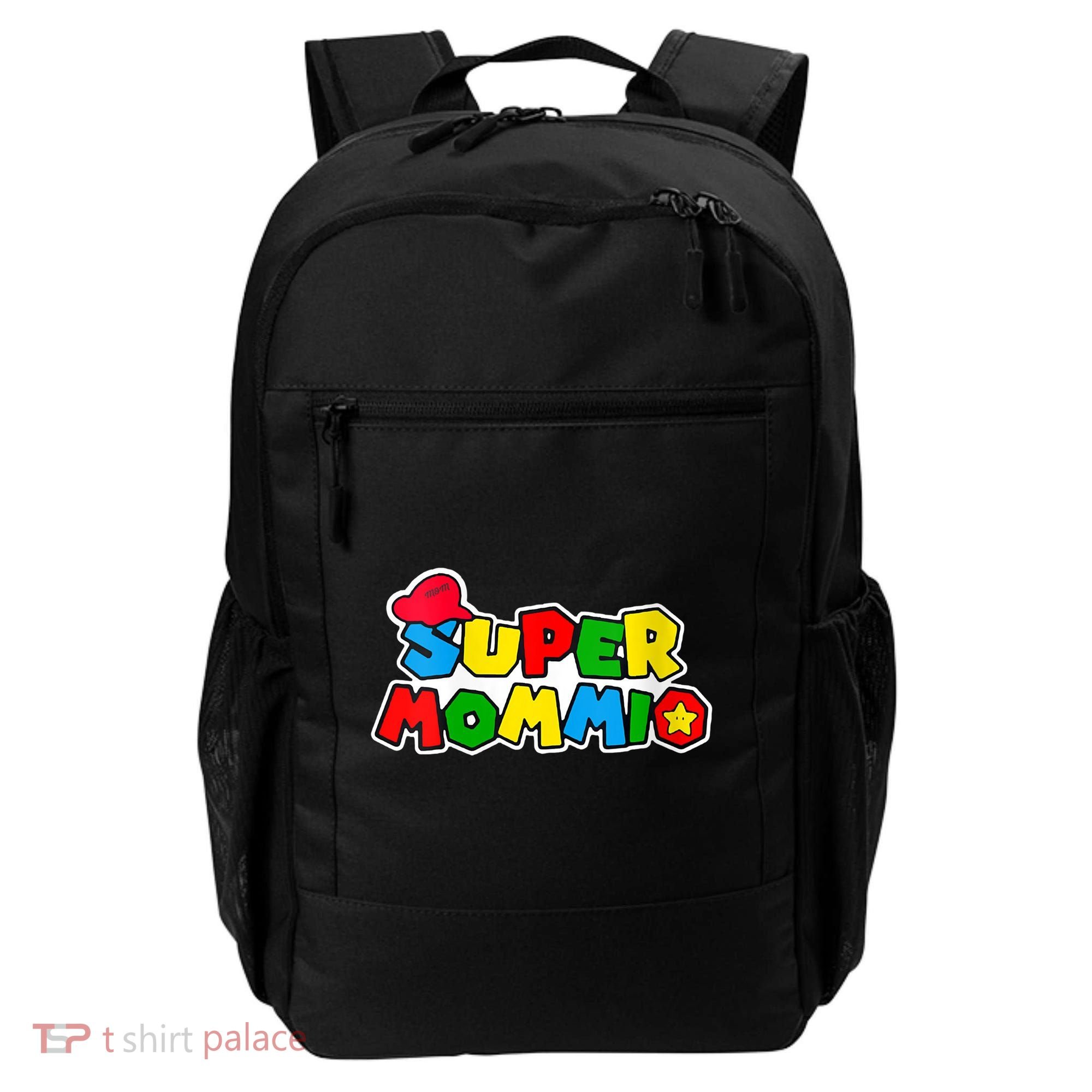 Funny Super Mommio Mother's Day Gamer Backpack