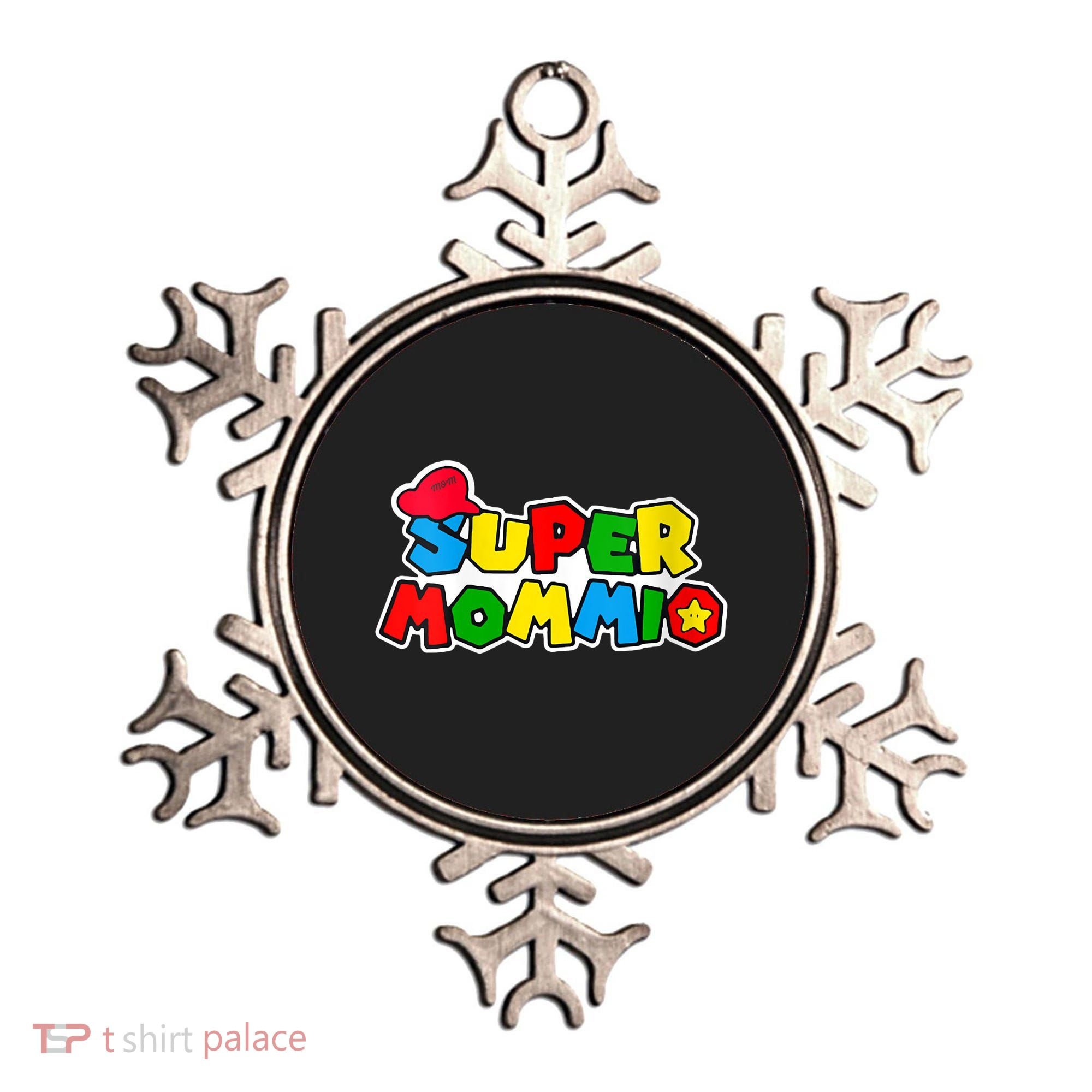 Funny Super Mommio Mother's Day Gamer Ornament