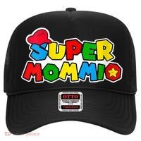 Funny Super Mommio Mother's Day Gamer Hat thumb 0