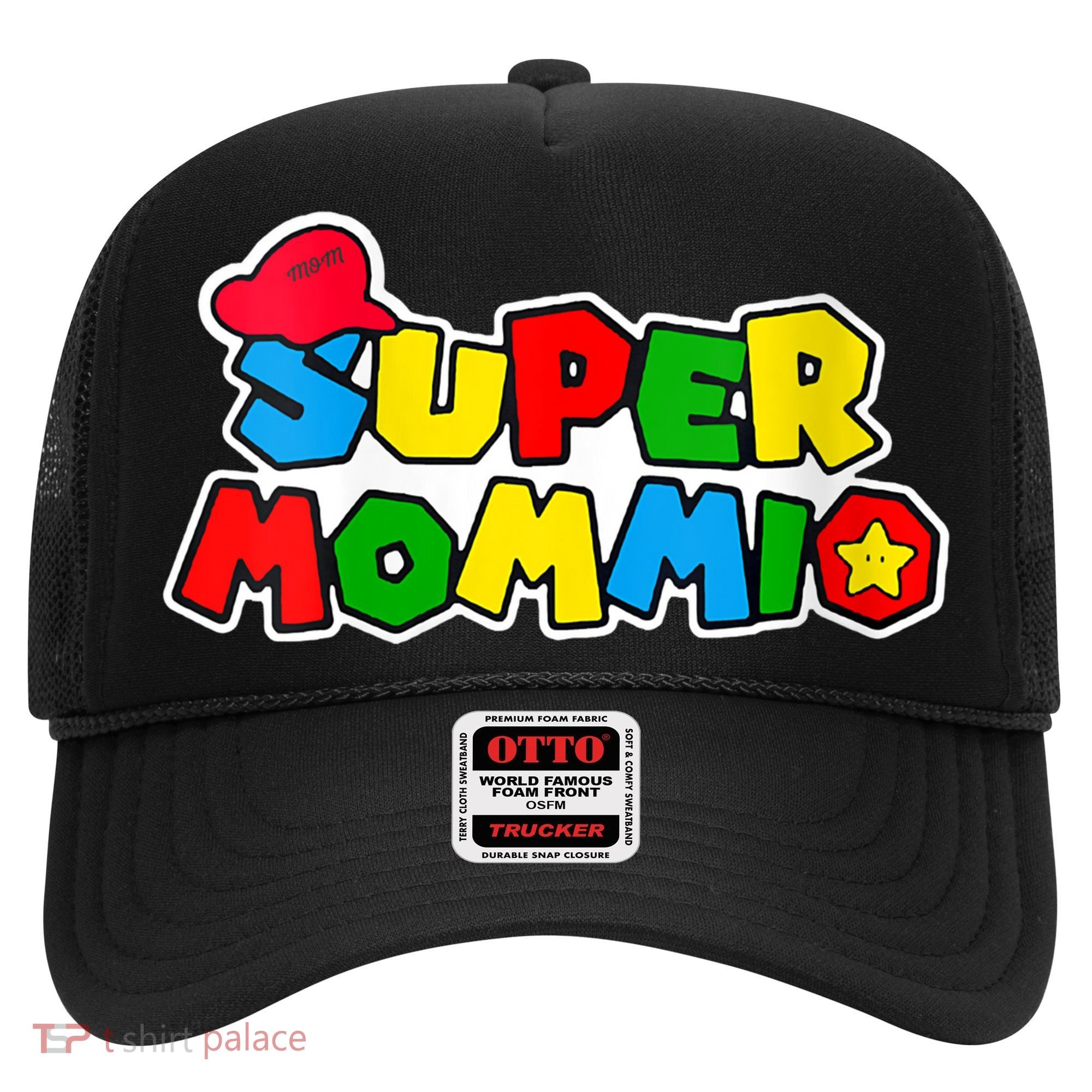 Funny Super Mommio Mother's Day Gamer Hat