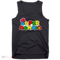 Funny Super Mommio Mother's Day Gamer Tank Top thumb 0
