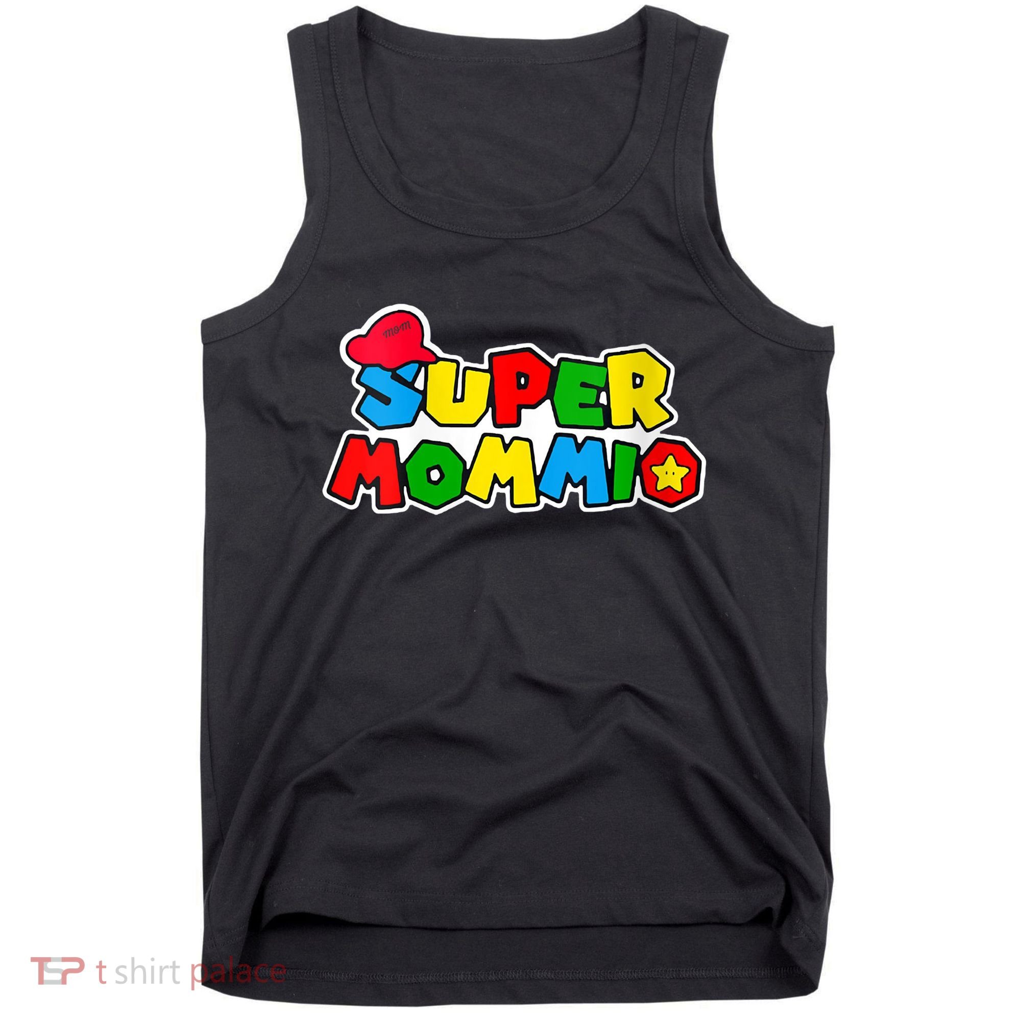 Funny Super Mommio Mother's Day Gamer Tank Top