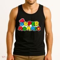 Funny Super Mommio Mother's Day Gamer Tank Top thumb 3