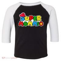Funny Super Mommio Mother's Day Gamer Toddler Fine Jersey T-Shirt thumb 0