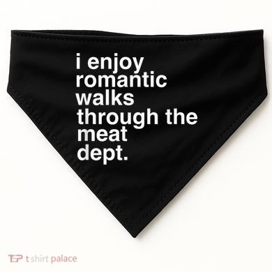 Funny Saying Meat Bacon Beef Grilling BBQ Lover USA-Made Doggie Bandana