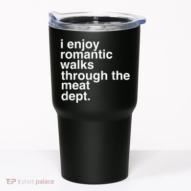 Funny Saying Meat Bacon Beef Grilling BBQ Lover Tumbler