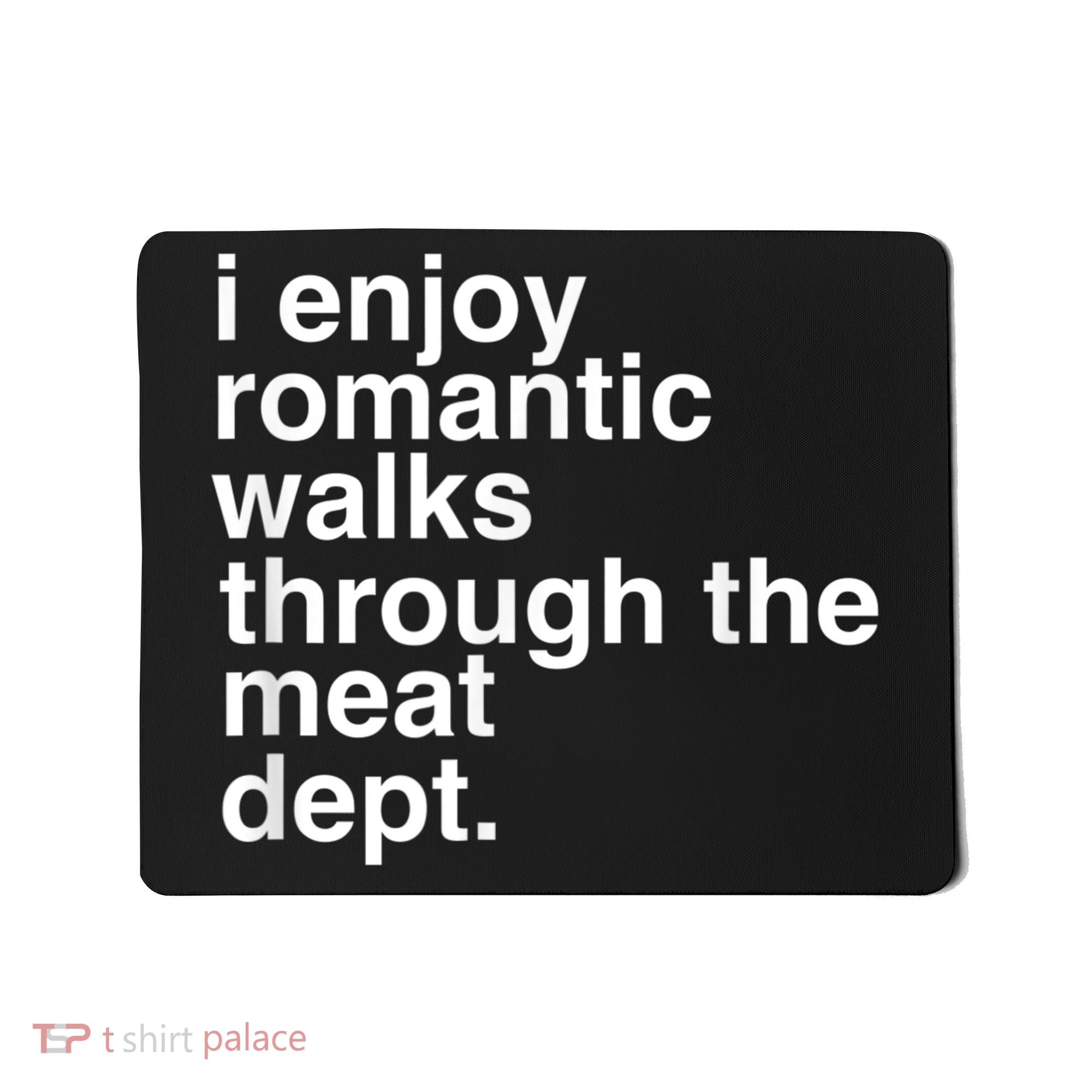 Funny Saying Meat Bacon Beef Grilling BBQ Lover Mousepad