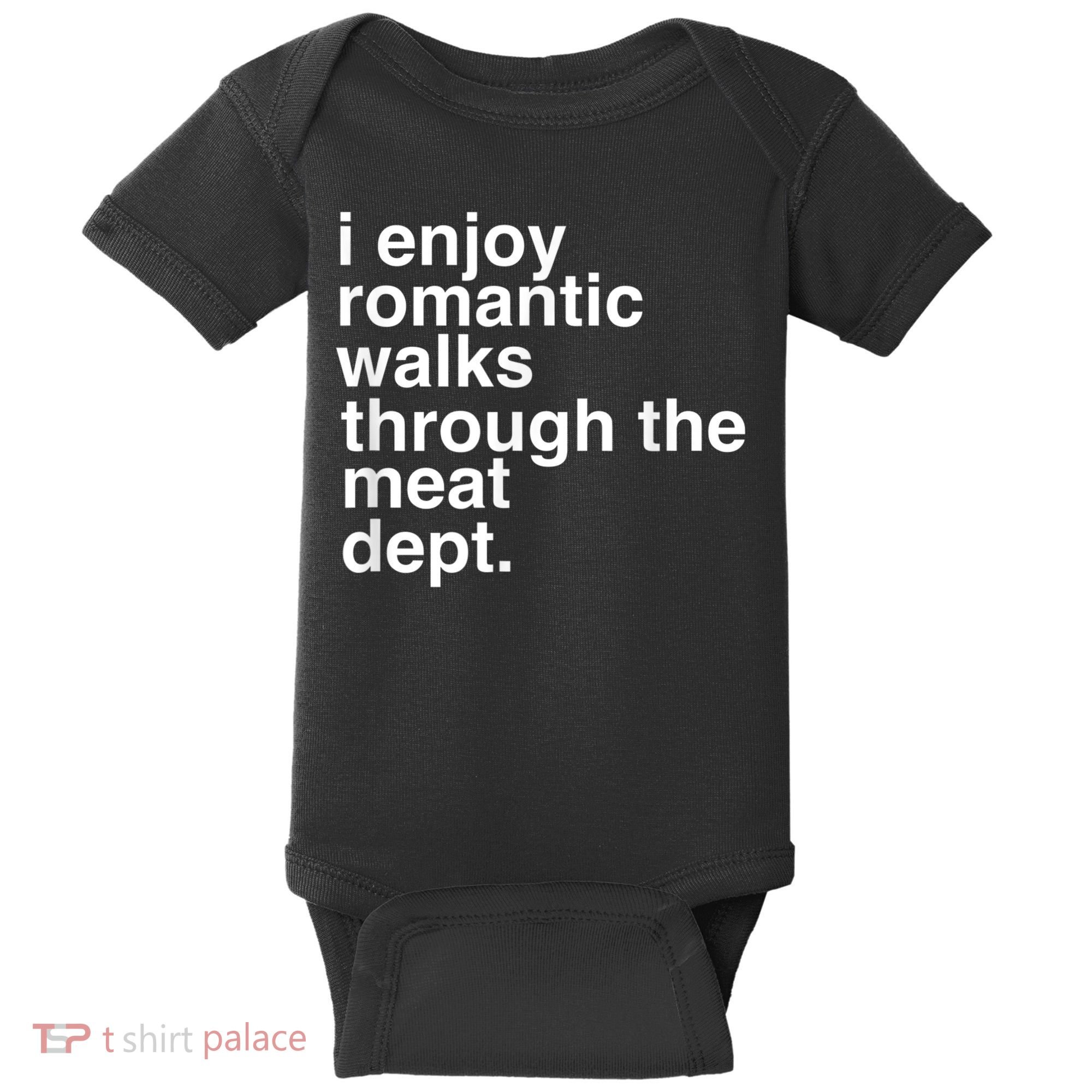 Funny Saying Meat Bacon Beef Grilling BBQ Lover Baby Bodysuit
