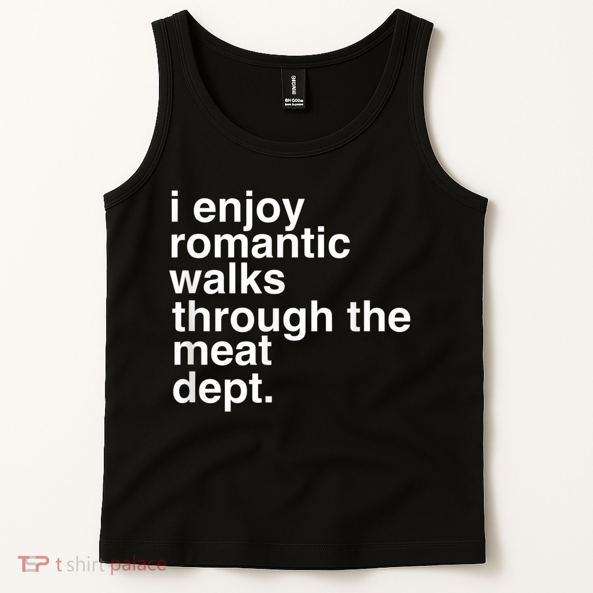 Funny Saying Meat Bacon Beef Grilling BBQ Lover Tank Top