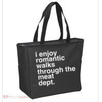 Funny Saying Meat Bacon Beef Grilling BBQ Lover Tote Bag thumb 2