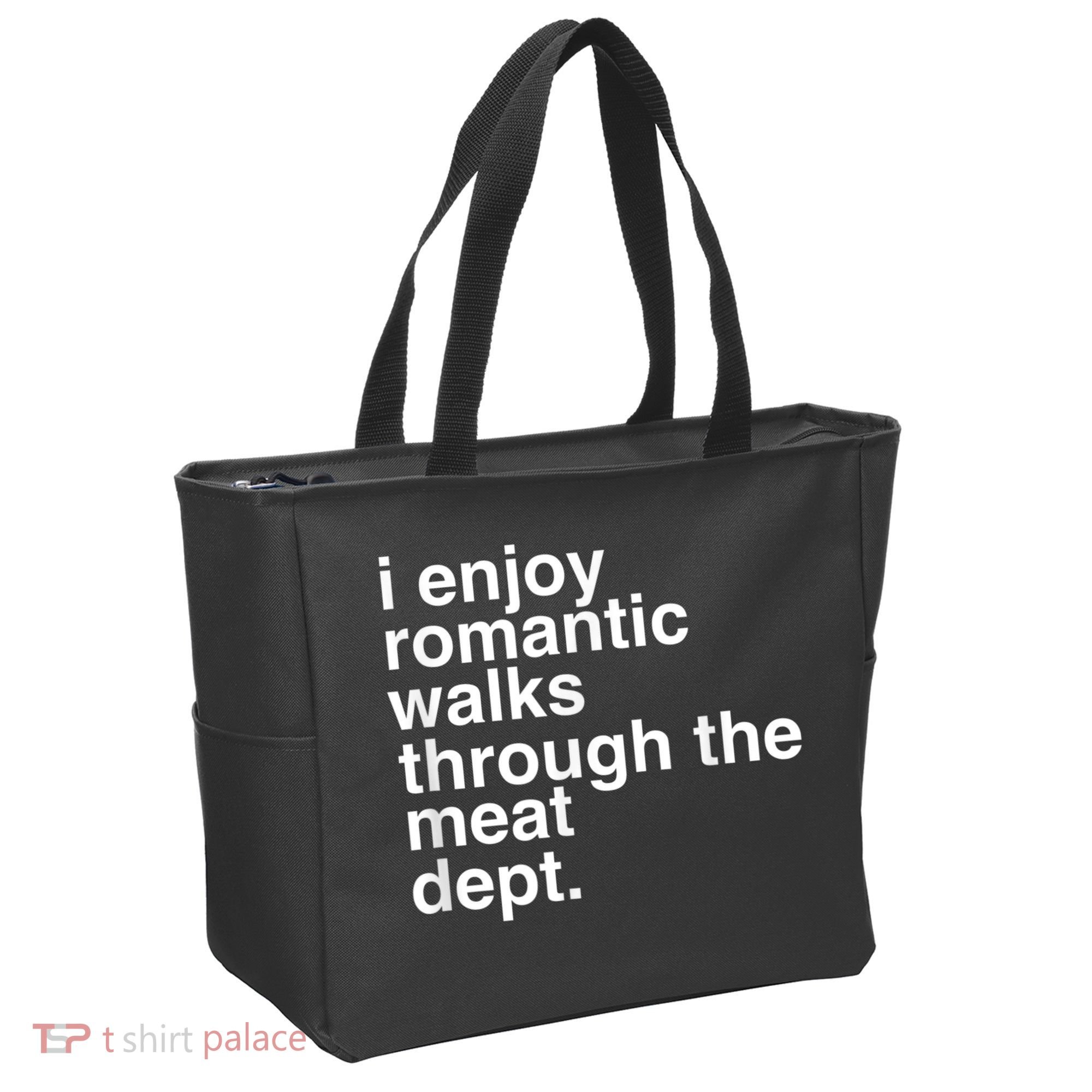 Funny Saying Meat Bacon Beef Grilling BBQ Lover Tote Bag
