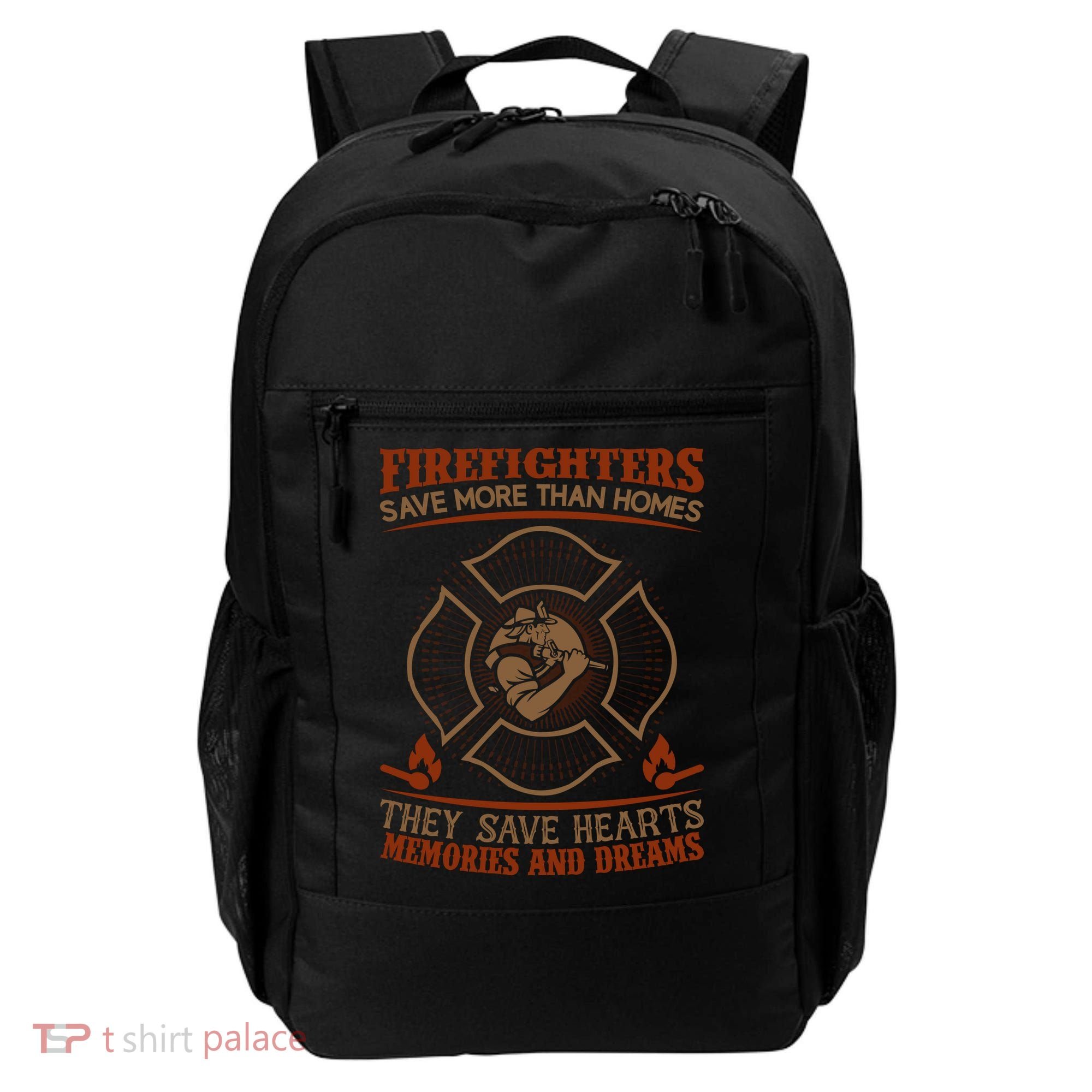 Firefighters Save More Than Homes They Save Hearts Memories And Dreams Backpack