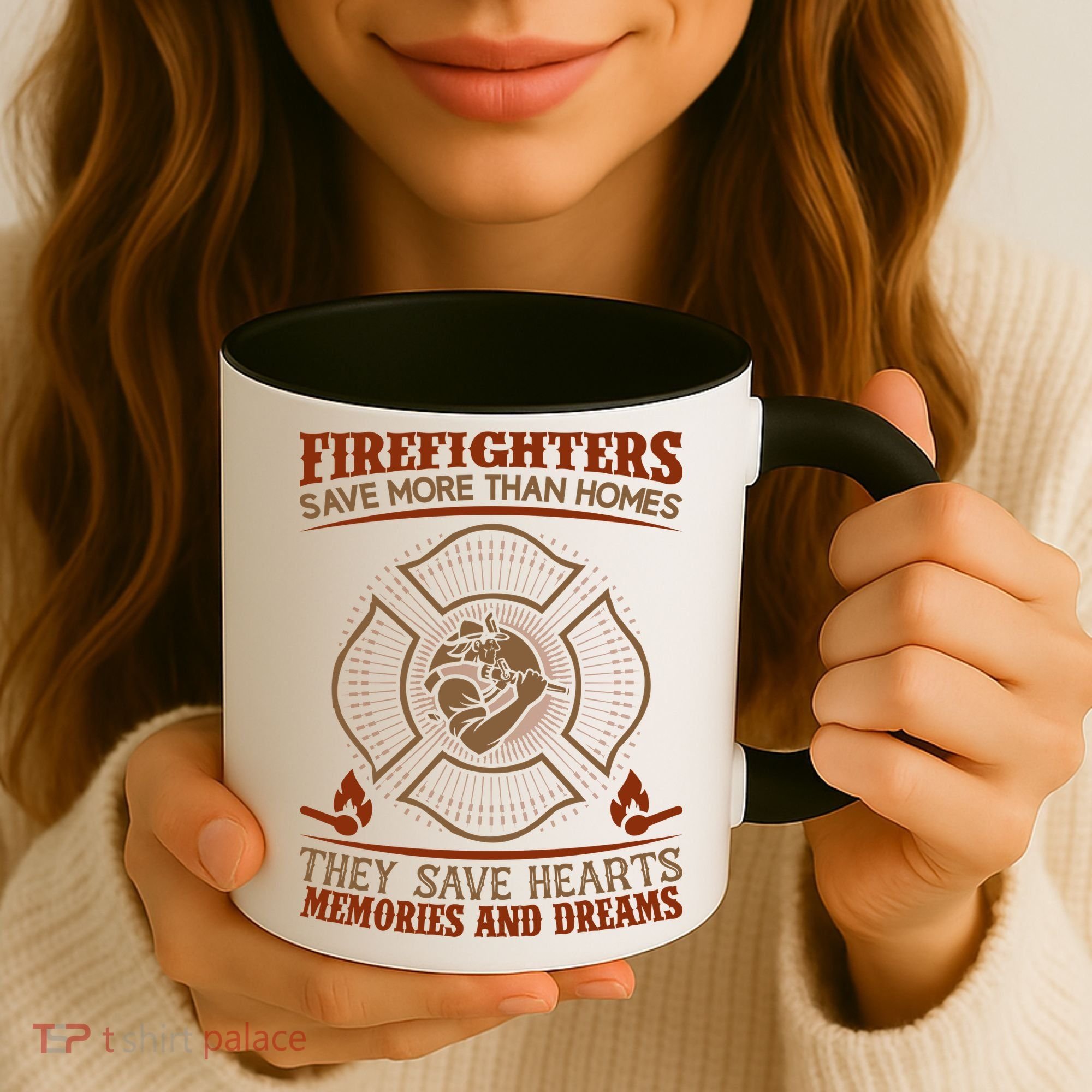 Firefighters Save More Than Homes They Save Hearts Memories And Dreams Coffee Mug