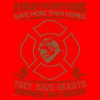 Firefighters Save More Than Homes They Save Hearts Memories And Dreams Santa Hat thumb 1