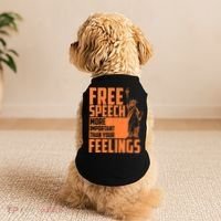 Free Speech More Important Than Your Feelings Meaningful Gift Doggie Tank thumb 2
