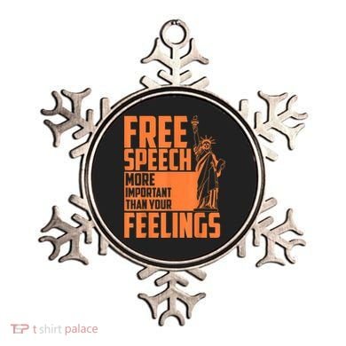 Free Speech More Important Than Your Feelings Meaningful Gift Ornament