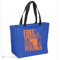 Free Speech More Important Than Your Feelings Meaningful Gift Tote Bag thumb 2
