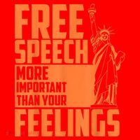 Free Speech More Important Than Your Feelings Meaningful Gift Santa Hat thumb 1