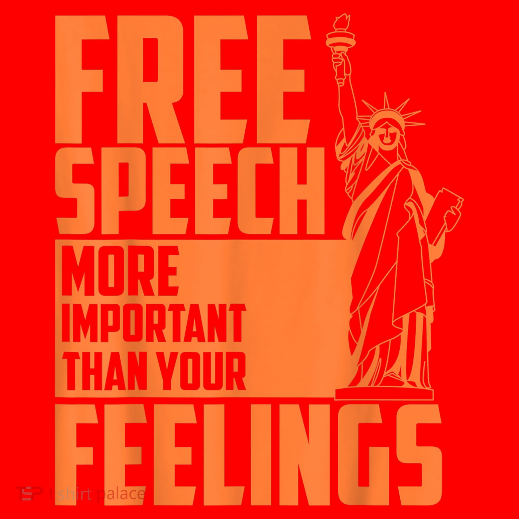 Free Speech More Important Than Your Feelings Meaningful Gift Santa Hat