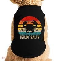 Feelin Salty Maryland Crab Sunset Graphic Doggie Tank thumb 0