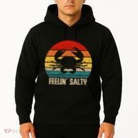Feelin Salty Maryland Crab Sunset Graphic Hoodie thumb 2