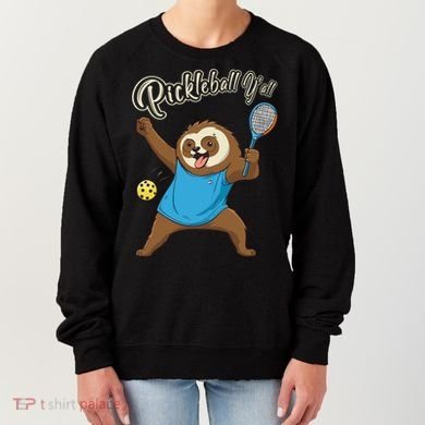 Funny Sloth Mode Pickleball Player Gift Women's Sweatshirt