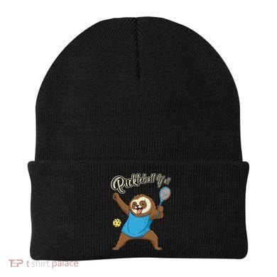 Funny Sloth Mode Pickleball Player Gift Beanie