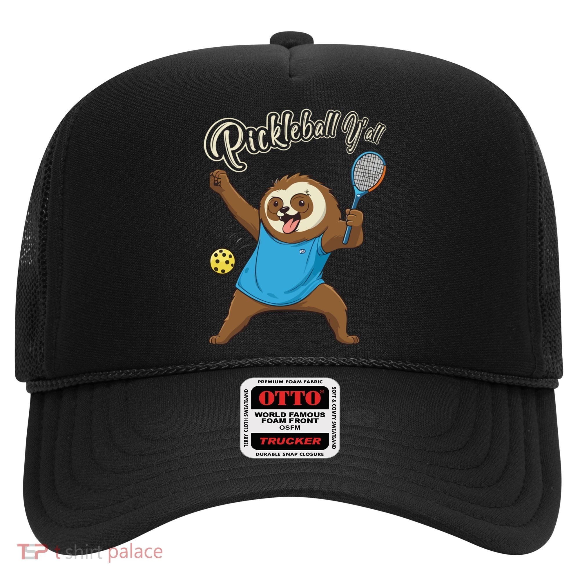 Funny Sloth Mode Pickleball Player Gift Hat