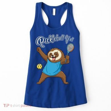 Funny Sloth Mode Pickleball Player Gift Women's Tank Top