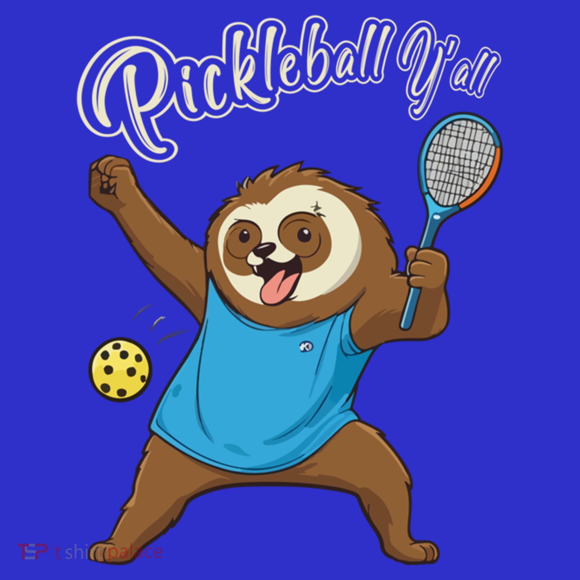 Funny Sloth Mode Pickleball Player Gift Kids Long Sleeve Shirt