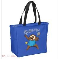 Funny Sloth Mode Pickleball Player Gift Tote Bag thumb 2