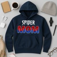 Funny Spider Mom For W.O.M.E.N. .G.I.R.L.S Love Funny Spider Mom Hoodie thumb 3