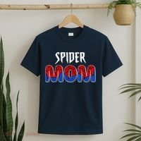 Funny Spider Mom For W.O.M.E.N. .G.I.R.L.S Love Funny Spider Mom T-Shirt thumb 2